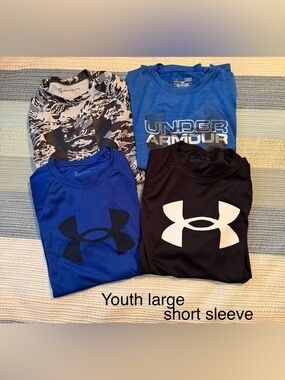 Under Armour Kids Short Sleeve Shirts